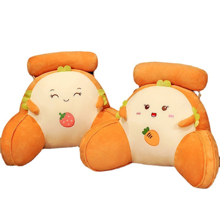 Bedside Soft Bag Big Back Sofa Cushion Plush  PP Cotton Pillow