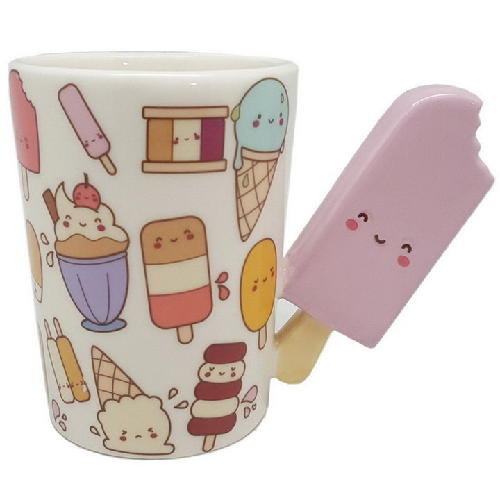 Cartoon Expression Pack Popsicle Ice Cream Cup