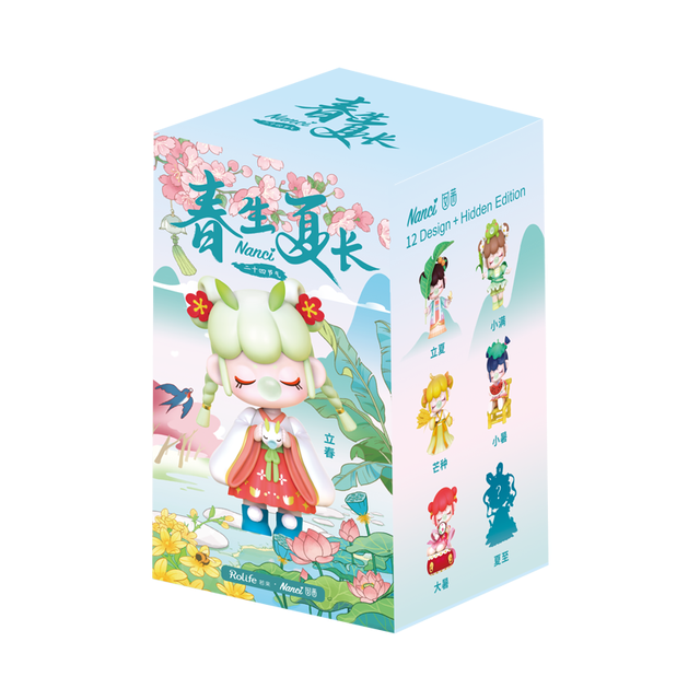 Robotime Rolife Nanci  24 Solar Terms Blind Box Action Figures Doll Toys Surprise Box Lady Toys For Children Friends