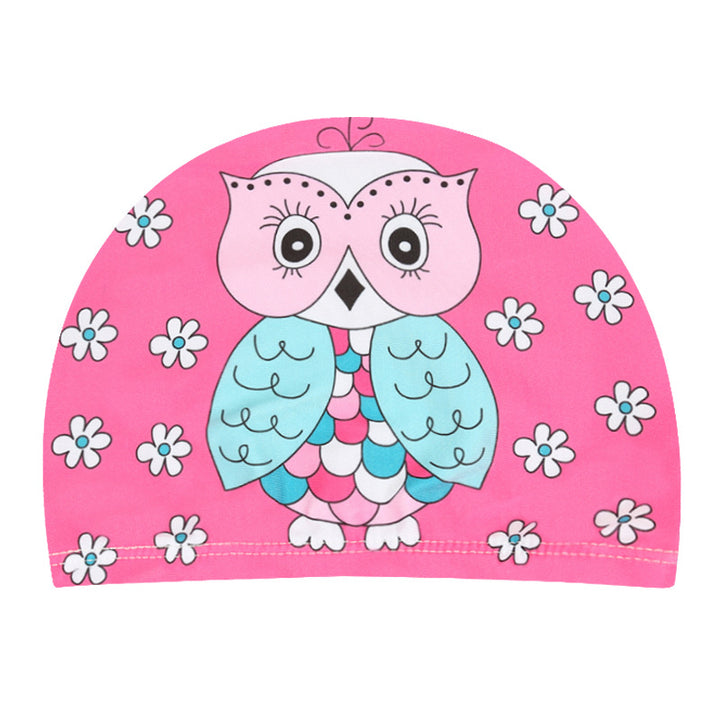 Children's Cartoon Printed Swimming Hat