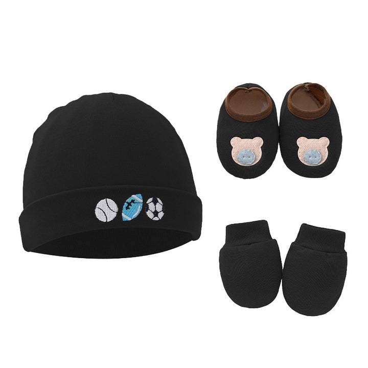 Baby Beanie with Socks Set