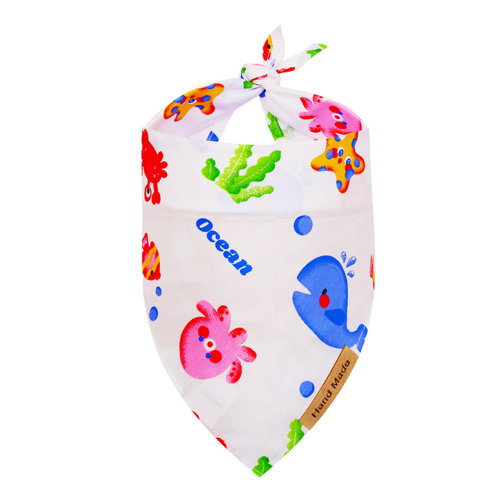 Cute Cartoon Pet Bandana