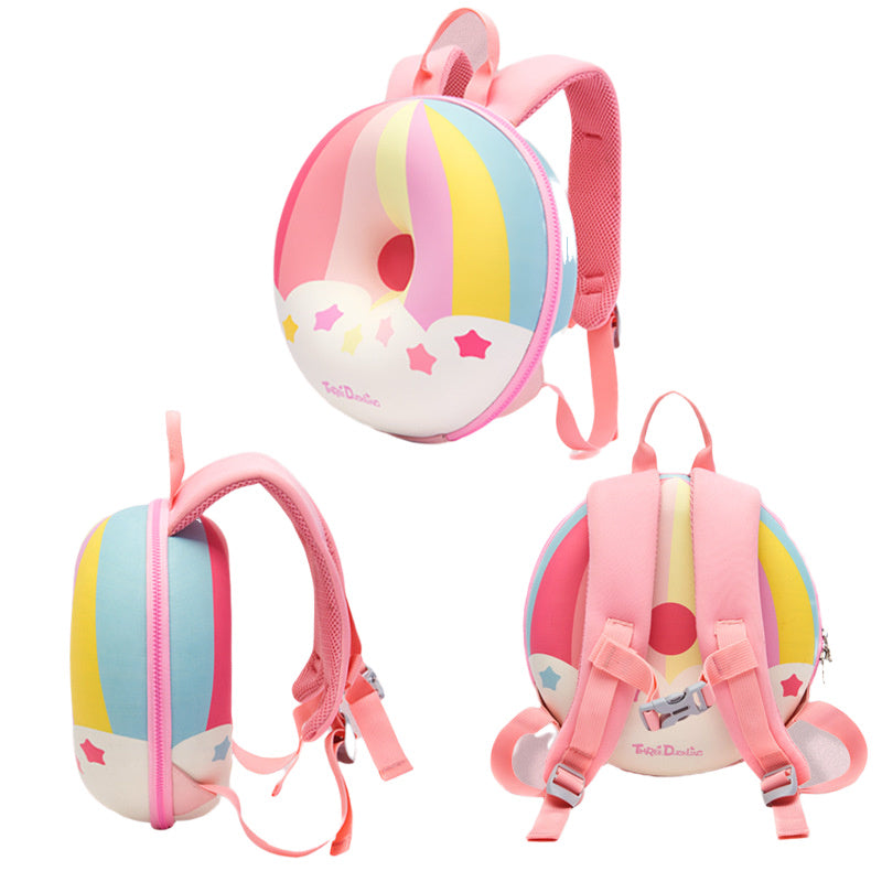 Children's Donut Shape Backpack