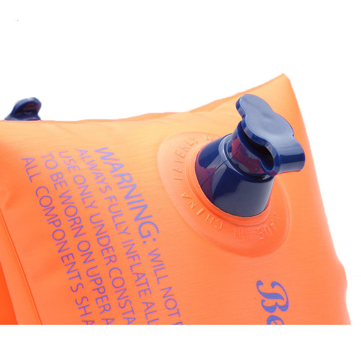 Child Inflatable Safety Arm Ring With Double Airbag