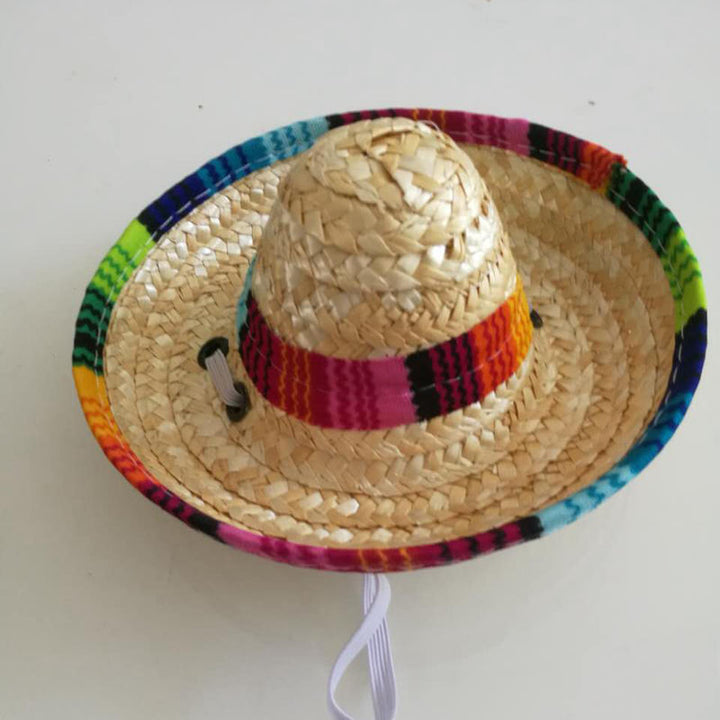 Pet Straw Sun Hat
