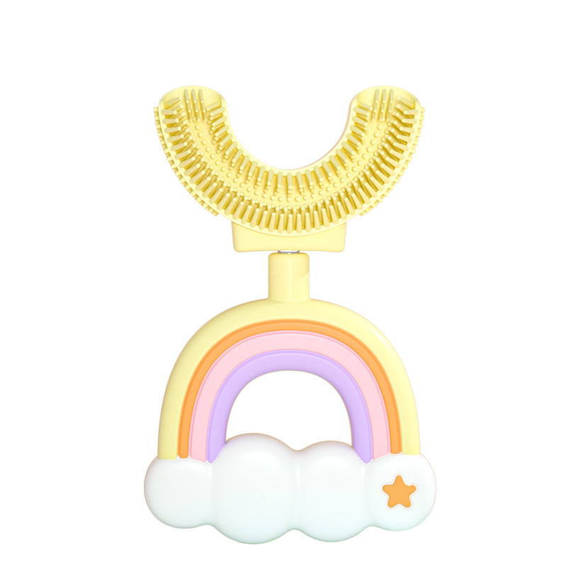 Children's Silica Gel U-shaped Toothbrush