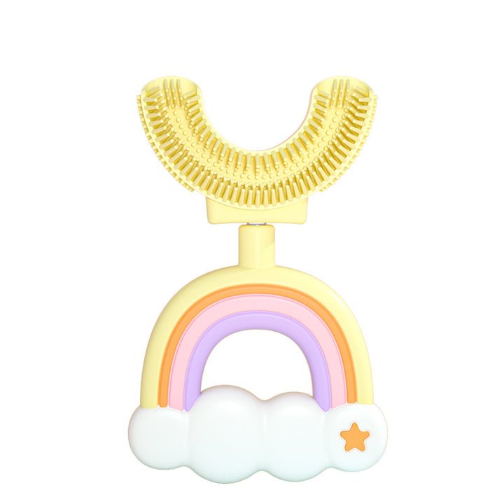 Children's Silica Gel U-shaped Toothbrush