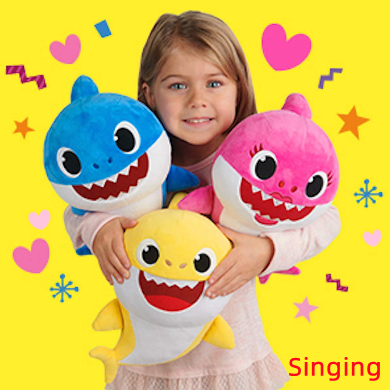 Cute Shark Plush Pillow For Children