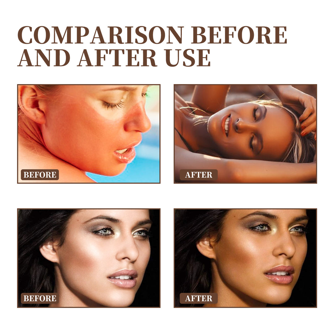 Help Black Skin Neck Cream Beach Self-tanning Bronze