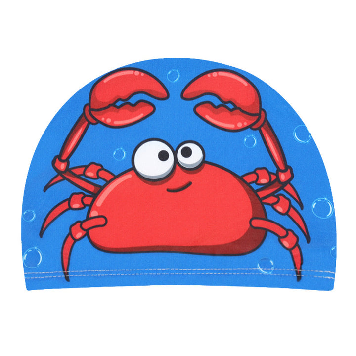 Children's Cartoon Printed Swimming Hat