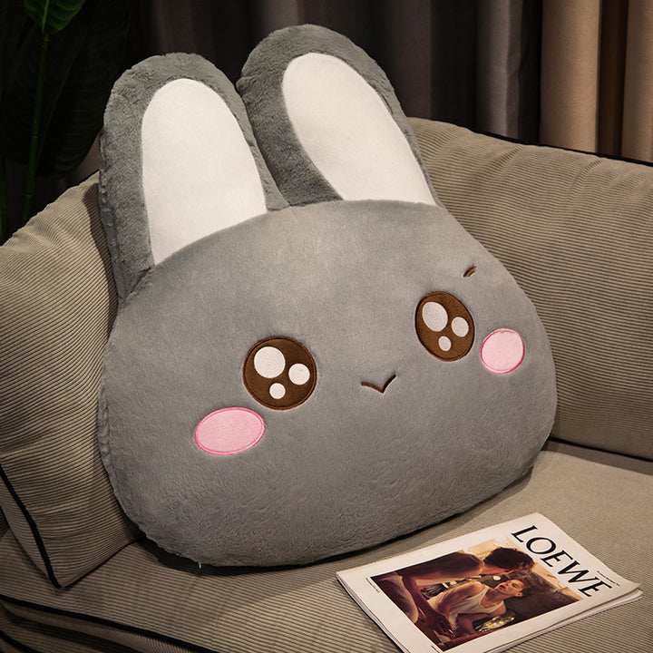 Warm Hand Rabbit Pillow Plush Toy