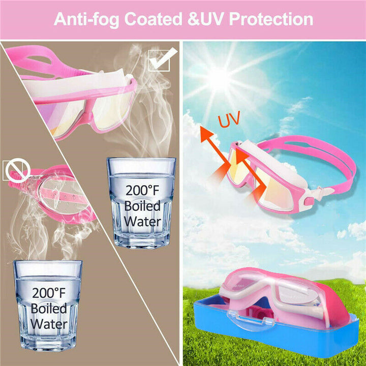 Kids Anti-Fog Swimming Pool Goggles