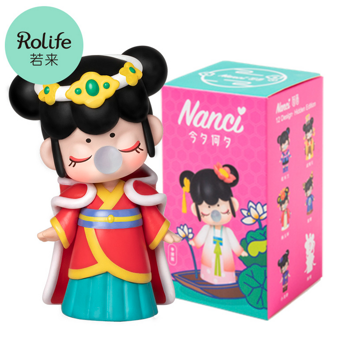 Robotime Rolife Nanci Blind Box Action Figure Toy Chinese Women Animal Fairy Girls Dolls Girls Gift For Children Friends