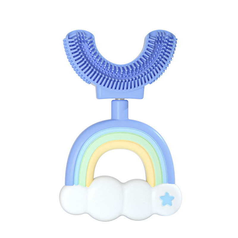 Children's Silica Gel U-shaped Toothbrush