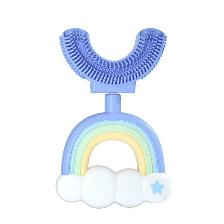 Children's Silica Gel U-shaped Toothbrush