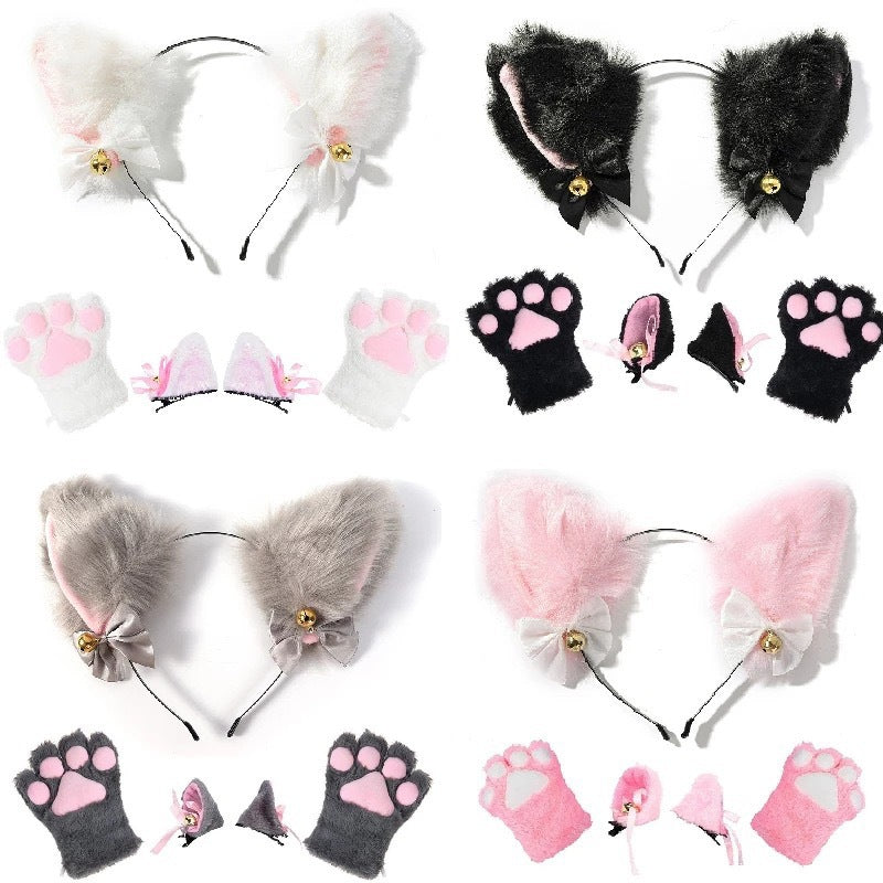 Halloween Party Nightclub Plush Rabbit Hair Band