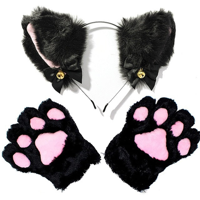 Halloween Party Nightclub Plush Rabbit Hair Band