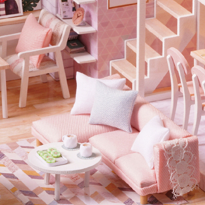 Fantasy Princess Loft Building Model Children Toys
