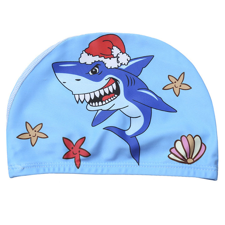 Children's Cartoon Printed Swimming Hat
