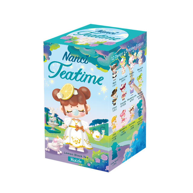 Robotime Rolife Nanci Teatime Blind Box Action Figures Doll Toys Surprise Box Lady Toys For Children Friends