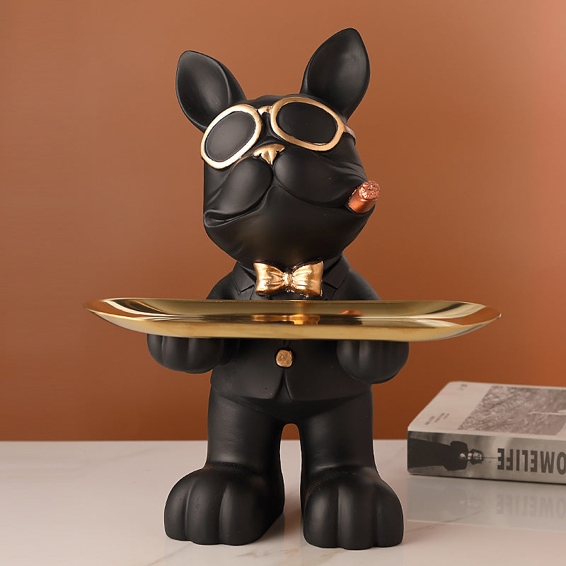 Dog Storage Ornaments Enter The Door And Put The Key Tray