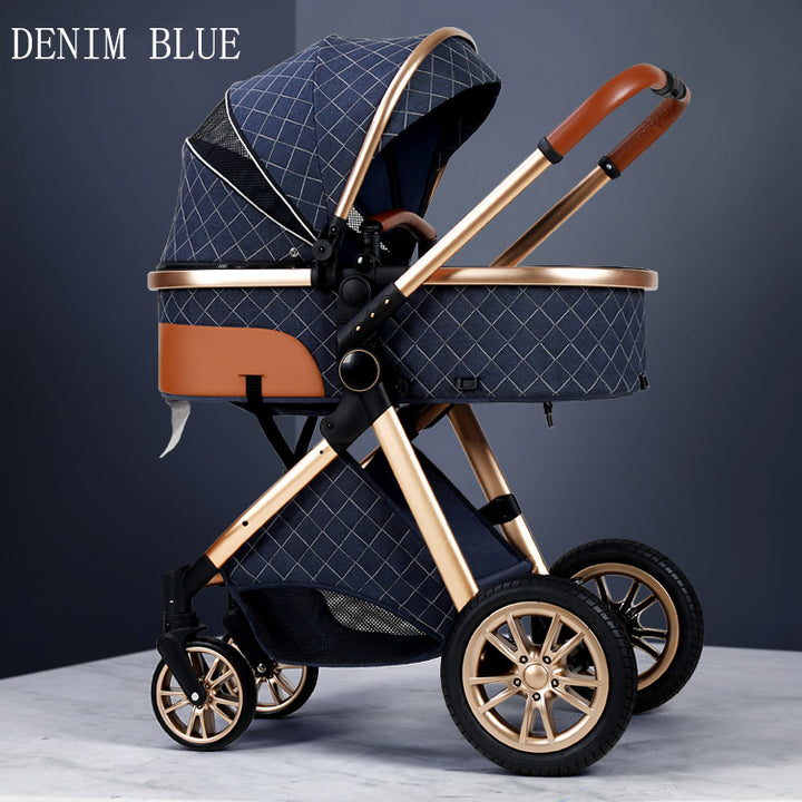 Spacious Baby Stroller Can Sit And Lie Down