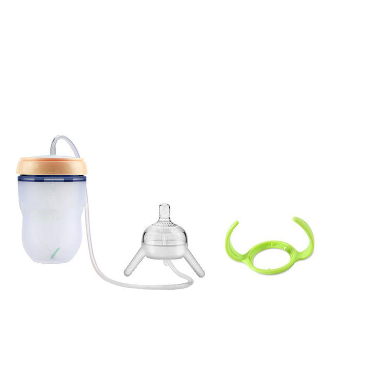 Feeding Bottle Kids Cup Children Training Silicone Sippy