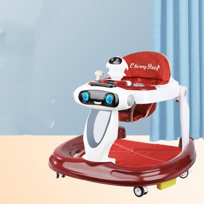 Anti-O-leg Anti-rollover Baby Walker