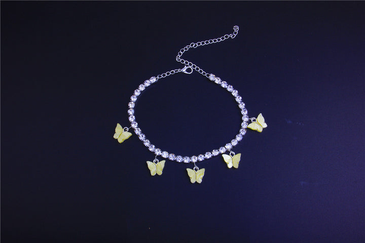 Acrylic Water Drill Foot Chain Resin