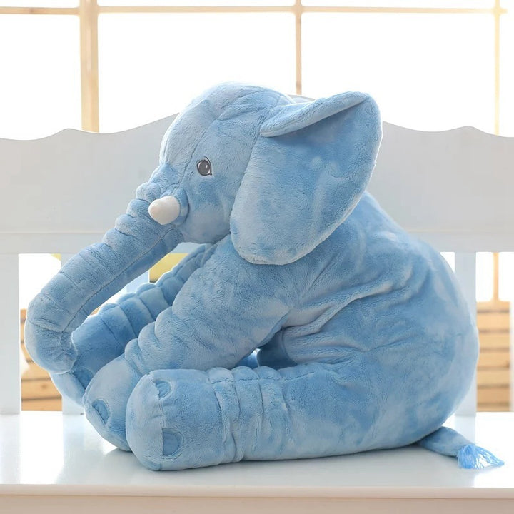 Soft Comfort Elephant Plush Toy  Accompany Sleeping Baby Sleep Child Pillow Leather Shell