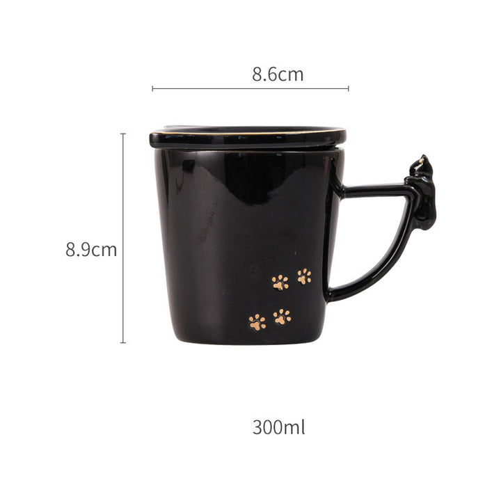 Fashionable Cute Cat Cartoon Ceramic Mug
