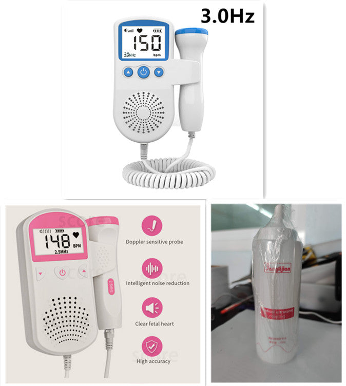 Home Monitor Maternity Fetal Baby Heart Rate Detector