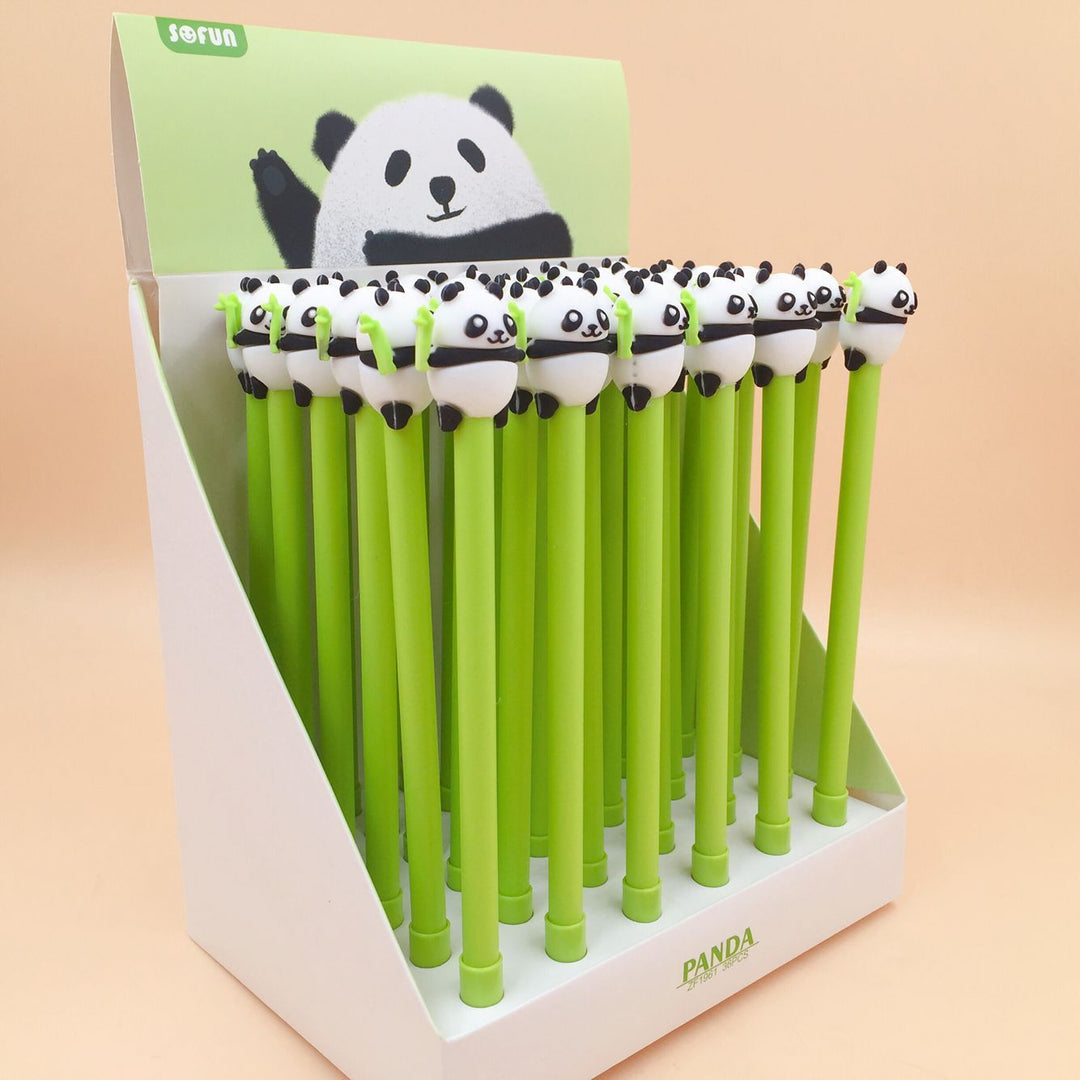 Silicone Cartoon Panda Cartoon Silicone Gel Pen