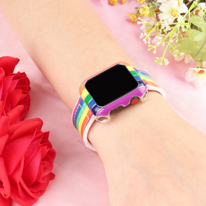 Metal Copper Colorful Shell IWatch Sheath New Product