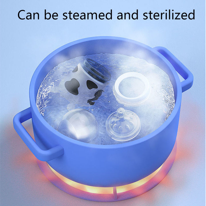 Baby Silicone Anti-fall Feeding Bottle