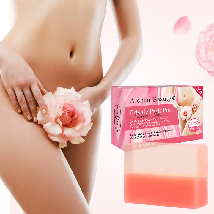 Matte Cleansing Handmade Two-color Soap Care