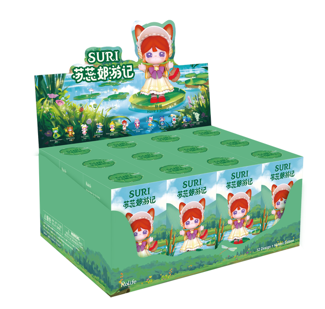 Robotime Rolife Suri Blind Box Action Figures Toys Dolls Series Character Model Gift For Children Girl Collectible