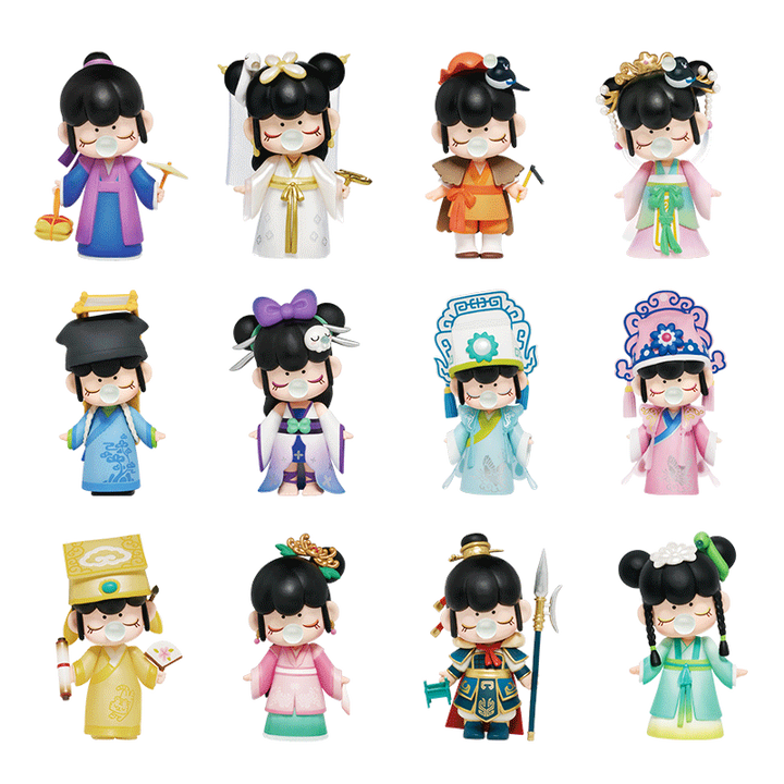 Robotime Rolife Nanci Blind Box Action Figure Dolls Toys Chinese History King Beauty Story Character Model Gift