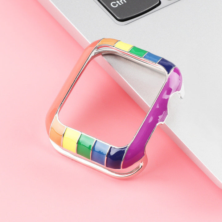Metal Copper Colorful Shell IWatch Sheath New Product