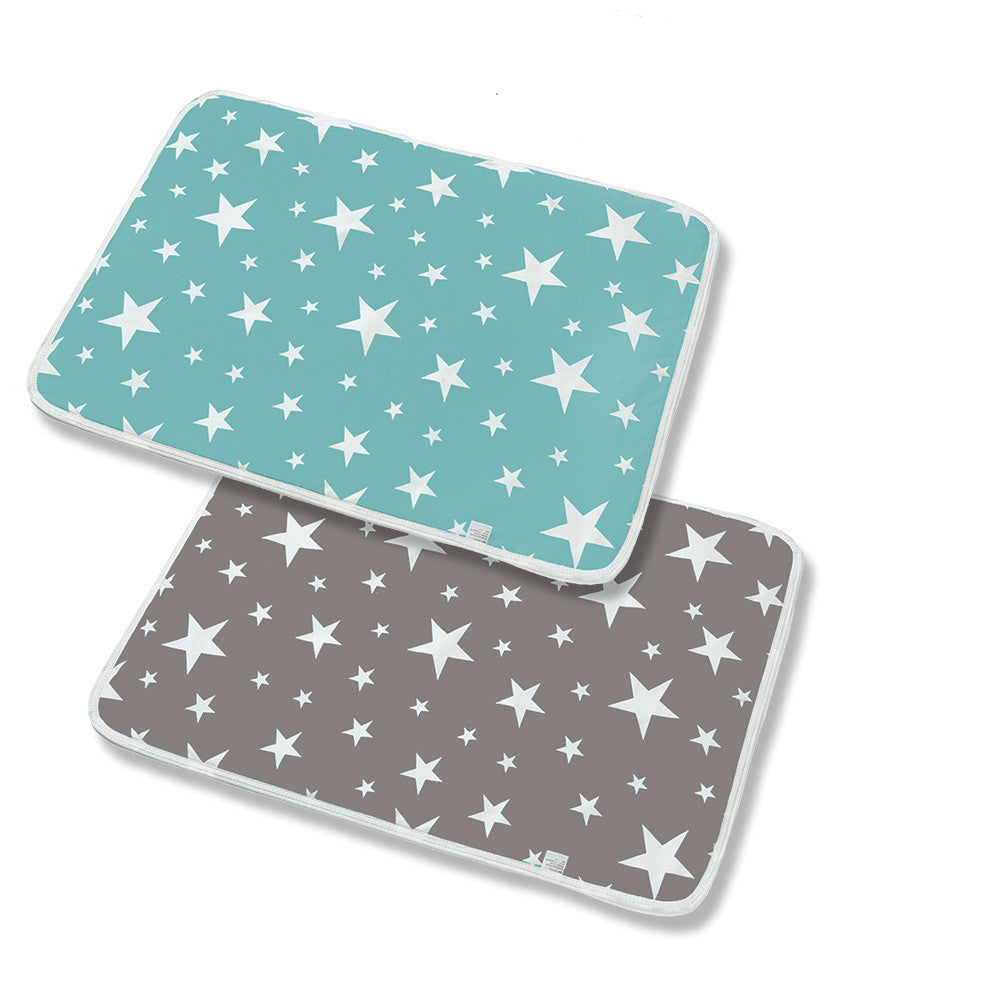 New Baby Breathable And Baby Changing Cotton Cartoon Waterproof Pad