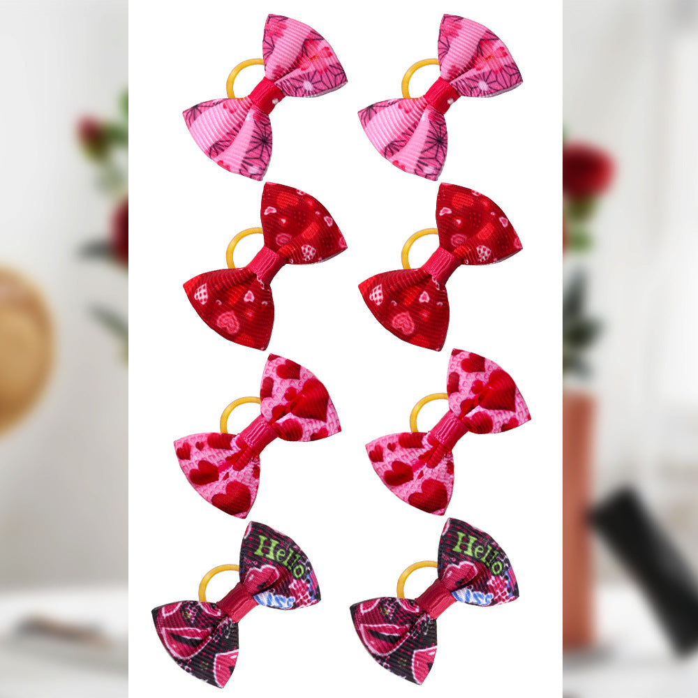 Pet Fun Colors Plaid Bows