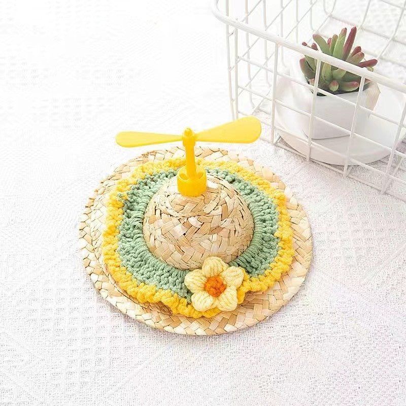 Pet Cute Flower Hat