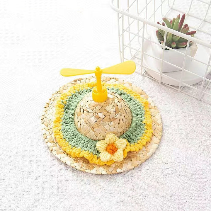 Pet Cute Flower Hat