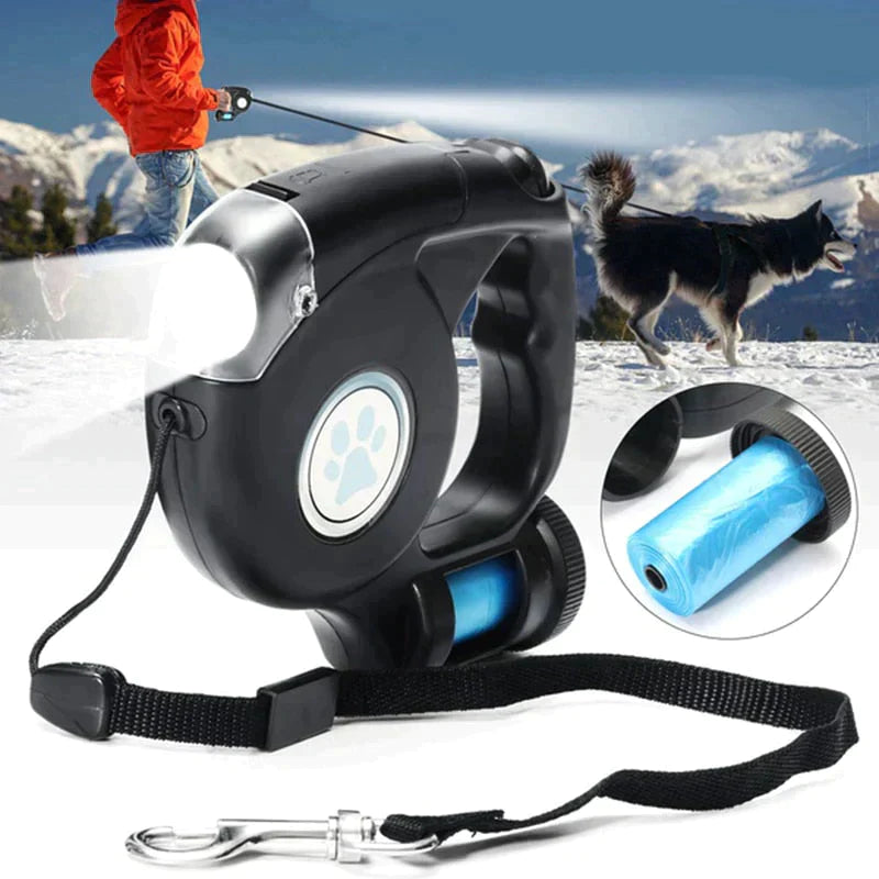 3 in 1 Retractable Dog Leash